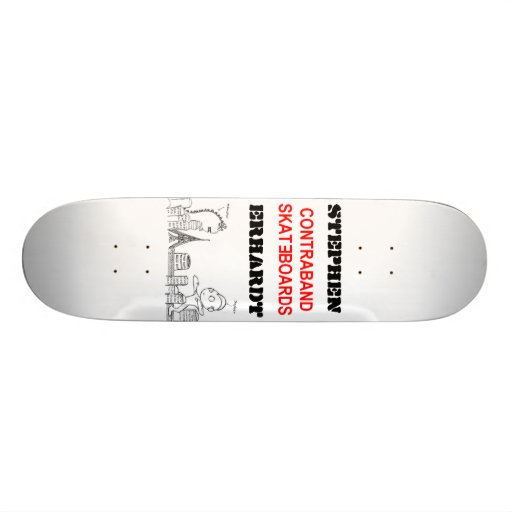 Contraband Skateboards - Stephen Erhardt Doodle