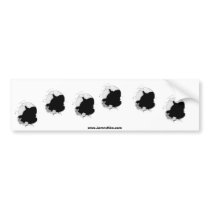 Contracted bumper stickers