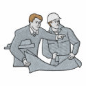 Contractor embroidered shirts