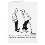 Contractor of the Decade. What Else? Greeting Cards