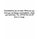 Contradictions t-shirts