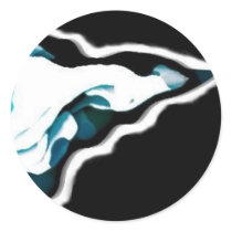 Contrast Abstraction stickers by jamoehope Contrast Abstraction stickers