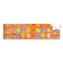 Contrast Jewels n Diamonds Bumper Stickers