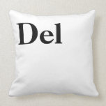 Control Alt Delete Ctrl Alt Del Throw Pillows