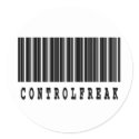 control freak barcode design stickers by doonidesigns control freak barcode design stickers