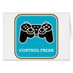 Control Freak Greeting Cards