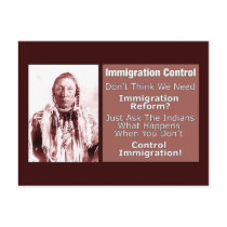 Control-Immigration postcards