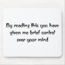 Control over your mind mouse mats