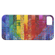 Conundrum I – Abstract Rainbow Woman Goddess iPhone 5 Cases
