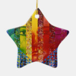 Conundrum I – Abstract Rainbow Woman Goddess Ornaments
