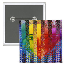 Conundrum I – Abstract Rainbow Woman Goddess Pin