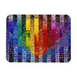 Conundrum I – Abstract Rainbow Woman Goddess Flexible Magnet