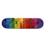 Conundrum I – Abstract Rainbow Woman Goddess Skate Decks