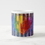 Conundrum I – Abstract Rainbow Woman Goddess Jumbo Mugs