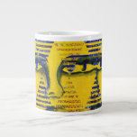 Conundrum II – Golden & Sapphire Goddess Extra Large Mugs