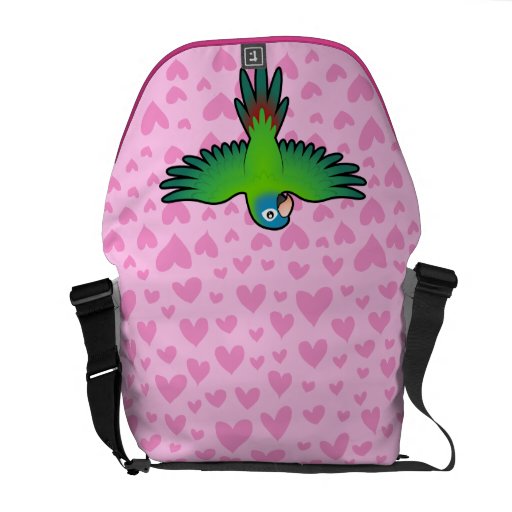 Conure / Lorikeet / Parrot Love Courier Bags