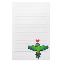 Conure / Lorikeet / Parrot Love Custom Stationery
