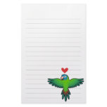 Conure / Lorikeet / Parrot Love Custom Stationery