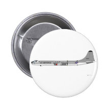 Convair B-36 Peacemaker Pinback Buttons