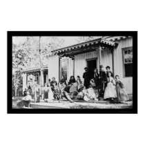 Convalescent Camp near Alexandria, VA 1865 posters