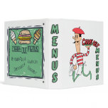 Convenient Carry Out Menu Organizer Binder