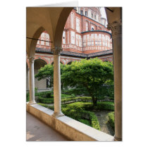Convent Courtyard cards by moonrisings Convent Courtyard cards