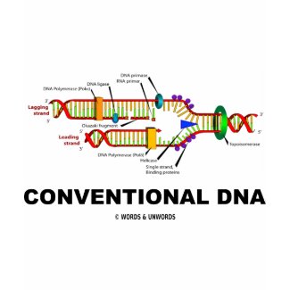 Conventional DNA (DNA Replication) shirt