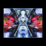 Convergence Abstract Postcard