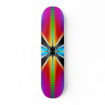 'Convergence' skateboard deck
