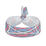 Scribbleprint In Red, White, And Blue Ribbon Hair Ties | Zazzle