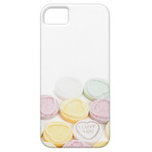 Conversation hearts candy I Love You foodie photo iPhone 5 Case