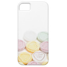 Conversation hearts candy I Love You foodie photo iPhone 5 Case