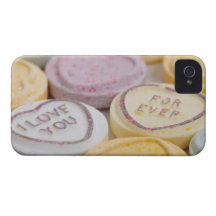 Conversation hearts candy I Love You Forever photo iPhone 4 Case