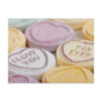 Conversation hearts candy I Love You Forever photo Postcard