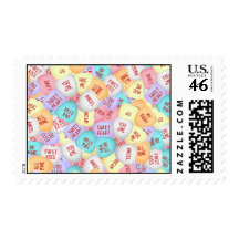 Conversation Hearts Stamp
