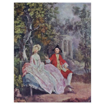(Conversation In A Park) The Artist And His Wife B Personalized Flyer