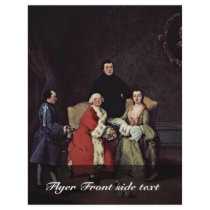 Conversation In Family By Longhi Pietro Flyer Design
