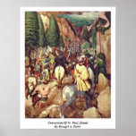 Conversion Of St. Paul, Detail By Bruegel A. Piete Poster