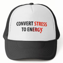 Convert Stress to Energy hats by JSlogan Convert Stress to Energy hats
