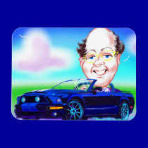 Convertible Caricature Magnet magnets