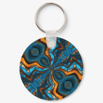 Convex In Color keychains