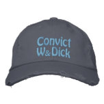 Convict George W Bush, Dick Cheney War Crimes Embroidered Baseball Cap