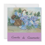 Convite-camélias Custom Announcements
