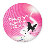 Convversations with a Bowl of Cereal Magnet