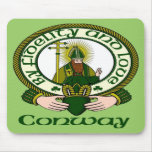 Conway Clan Motto Mouse Pad