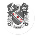 CONWAY Coat of Arms stickers by familycrest CONWAY Coat of Arms stickers