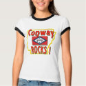Conway Rocks ! (red) t-shirts