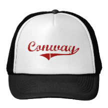 Conway South Carolina Classic Design Trucker Hats