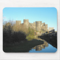 conwy castle mousemat mousepads
