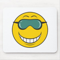 Cood Dude Smiley Face mousepads by doonidesigns Cood Dude Smiley Face mousepads